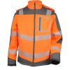 Warnschutz  Winter Softshell-Jacke  HI-VIZ