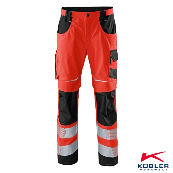 Kübler® REFLECTIQ Bundhose 2207 warnrot EN ISO 20471