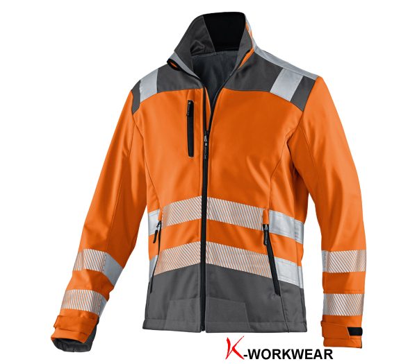 Kübler® REFLECTIQ Softshell Jacke EN ISO 20471