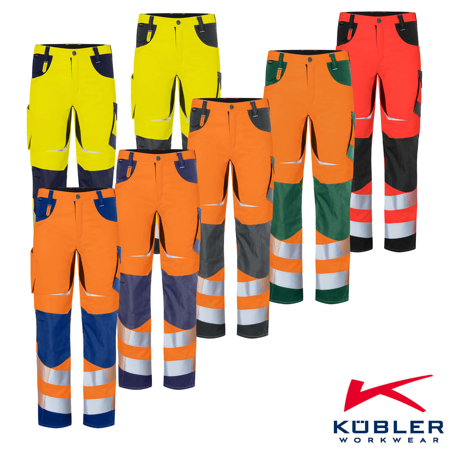Kübler® REFLECTIQ Sommerhose | Warnschutz Klasse 2