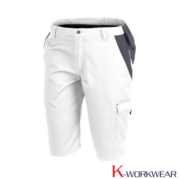 Kübler Shorts 2886 INNO PLUS weiß/anthrazit Gr. 48 *RP*