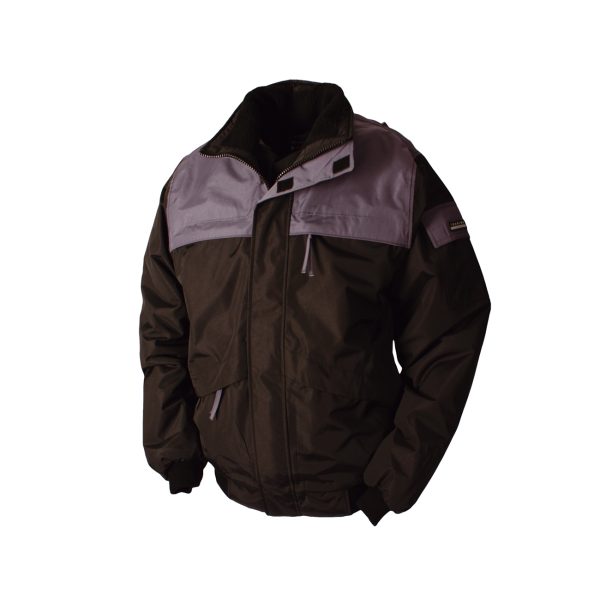 TRANEMO®  Pilotjacke T-TEX schwarz/grau *RP*