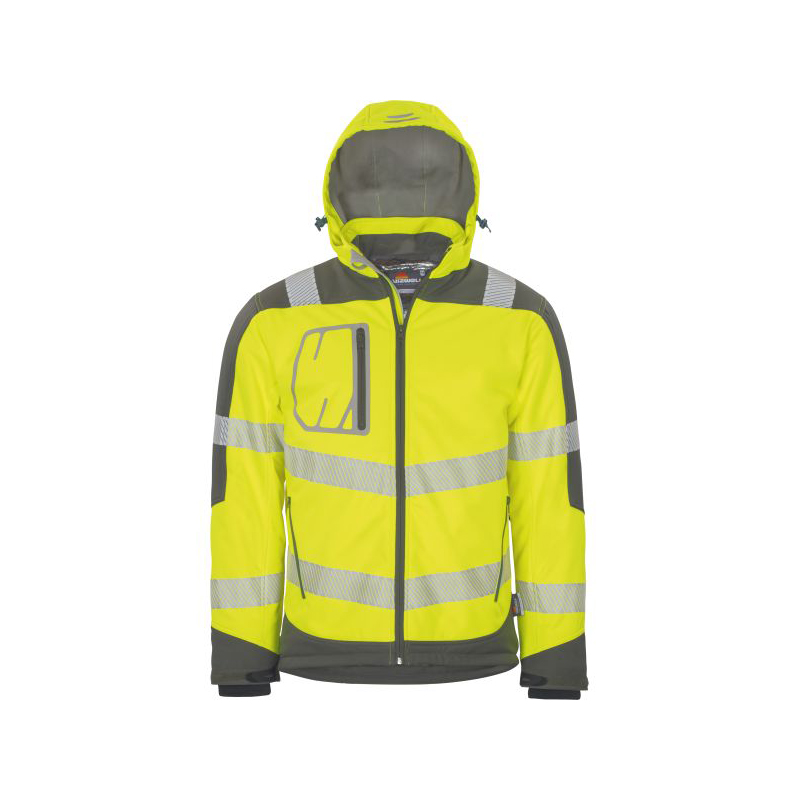 Hi-Viz Winter Softshell-Jacke VW268 – Warnschutz Klasse 3 – Bild 5