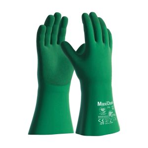 MaxiChem® 76-830 Chemikalienschutzhandschuh | EN 374 JKLMNO | Nitril 35 cm