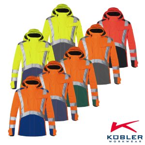 Kübler® REFLECTIQ Hi-Vis Hardshelljacke PSA 2 | Klasse 3