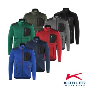 Kübler® Strickjacke 1443 – funktionale Arbeits- & Freizeitjacke