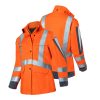 Kübler® PROTECTIQ HIGH VIS Damen Wetterjacke ARC2 PSA 3 – Bild 4