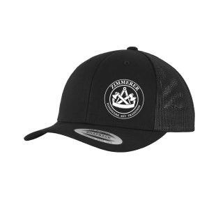 Zimmerer Kappe 6606 schwarz "Zimmerer Logo"