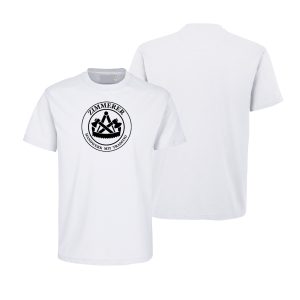 T-Shirt Zimmerer II weiss / schwarz
