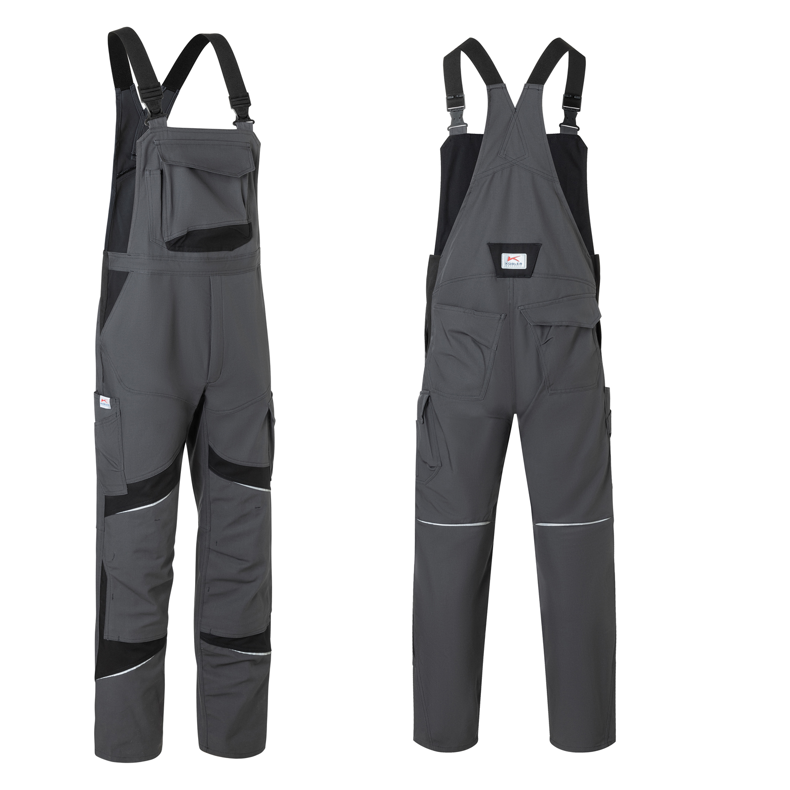 KÜBLER® ACTIVIQ cotton+ Latzhose HIGH PSA 2 | Workwear – Bild 8