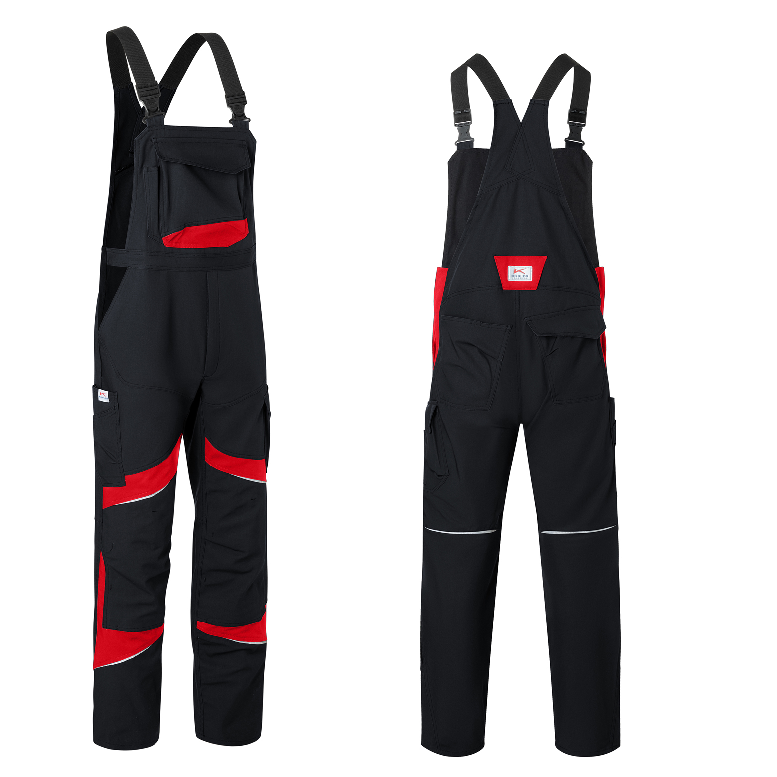 KÜBLER® ACTIVIQ cotton+ Latzhose HIGH PSA 2 | Workwear – Bild 7