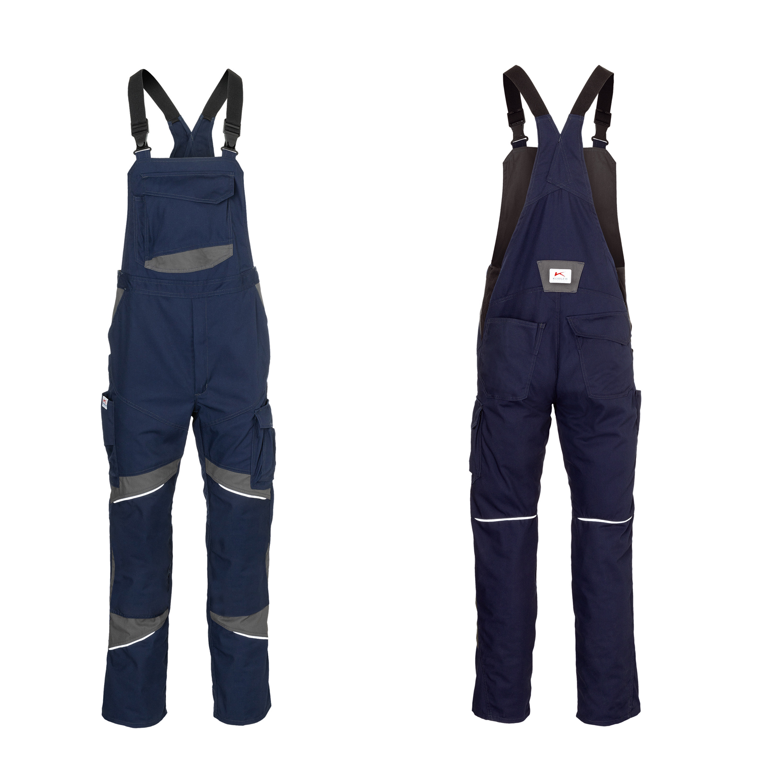 KÜBLER® ACTIVIQ cotton+ Latzhose 3450 | Arbeitslatzhose – Bild 8