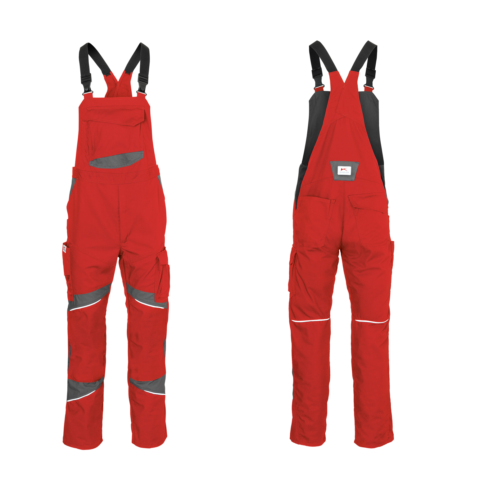 KÜBLER® ACTIVIQ cotton+ Latzhose 3450 | Arbeitslatzhose – Bild 3