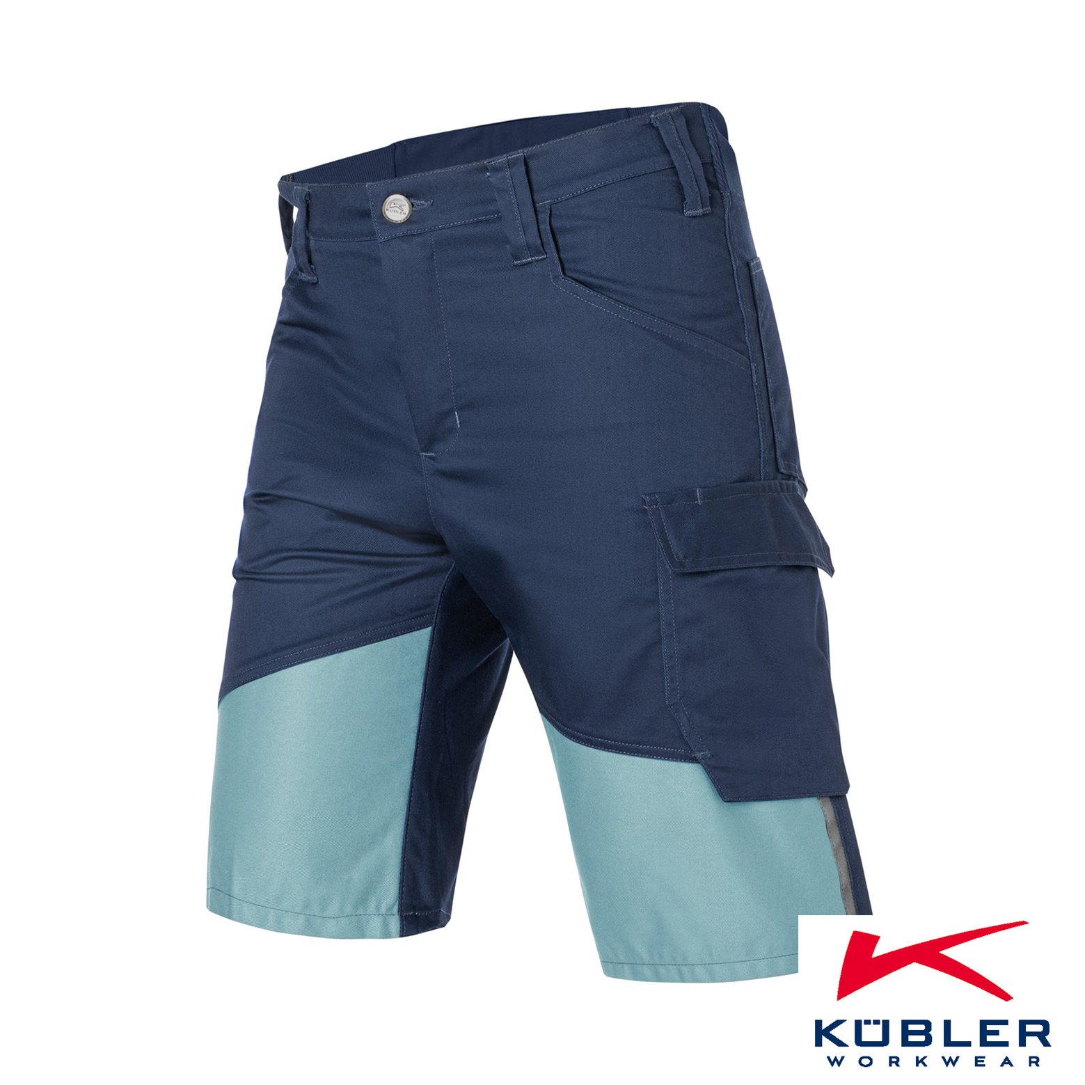 KÜBLER REFORCE Shorts – Stretch Arbeitsshorts nachhaltig & ergonomisch – Bild 8