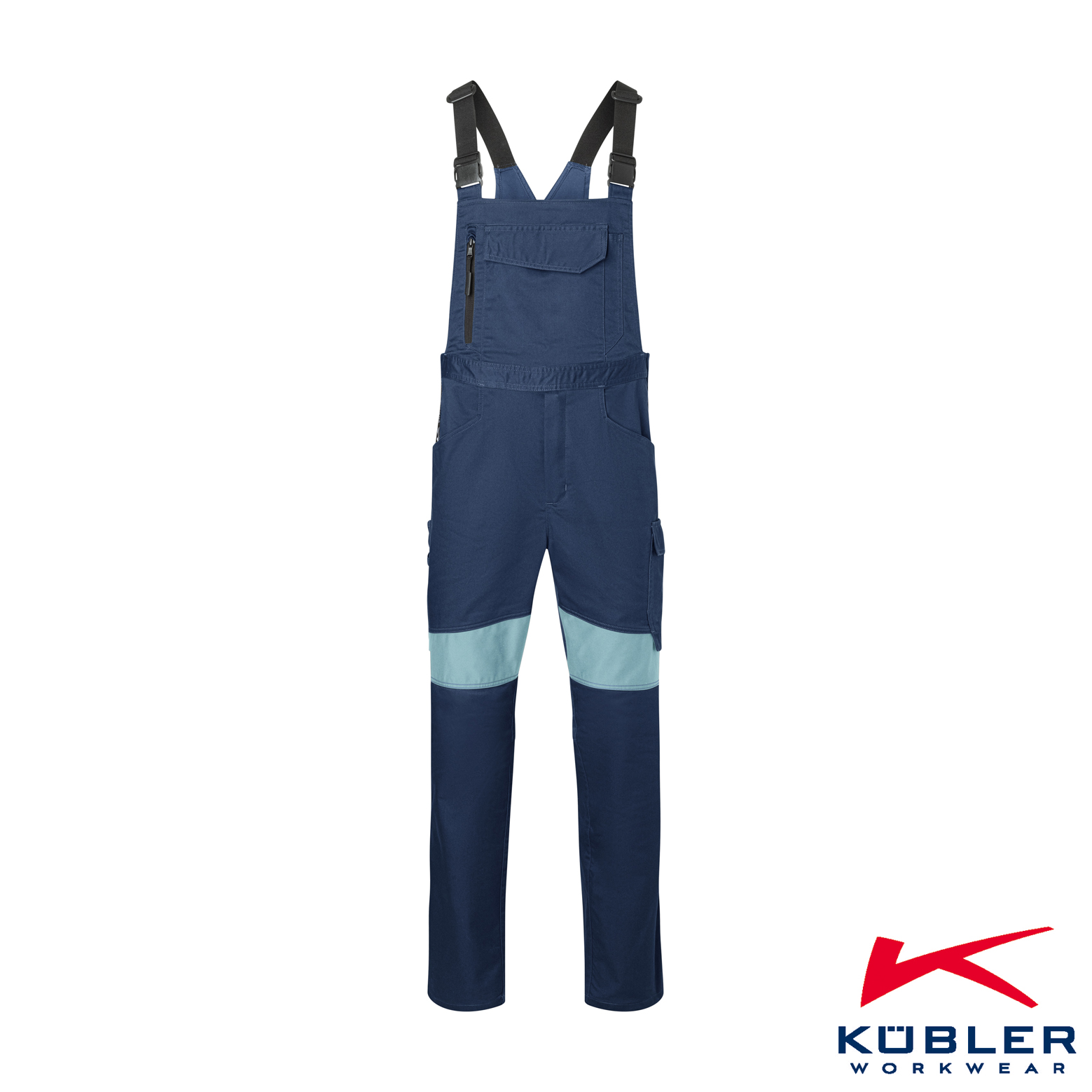 KÜBLER REFORCE Latzhose – Stretch Arbeitshose nachhaltig & ergonomisch – Bild 3