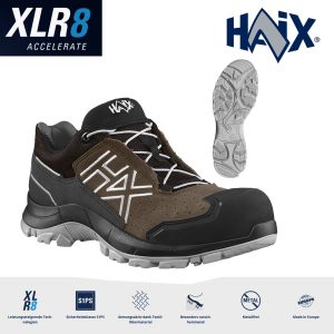 Haix® BLACK EAGLE Safety 200 S1PS metallfrei | Ultraleichter brown